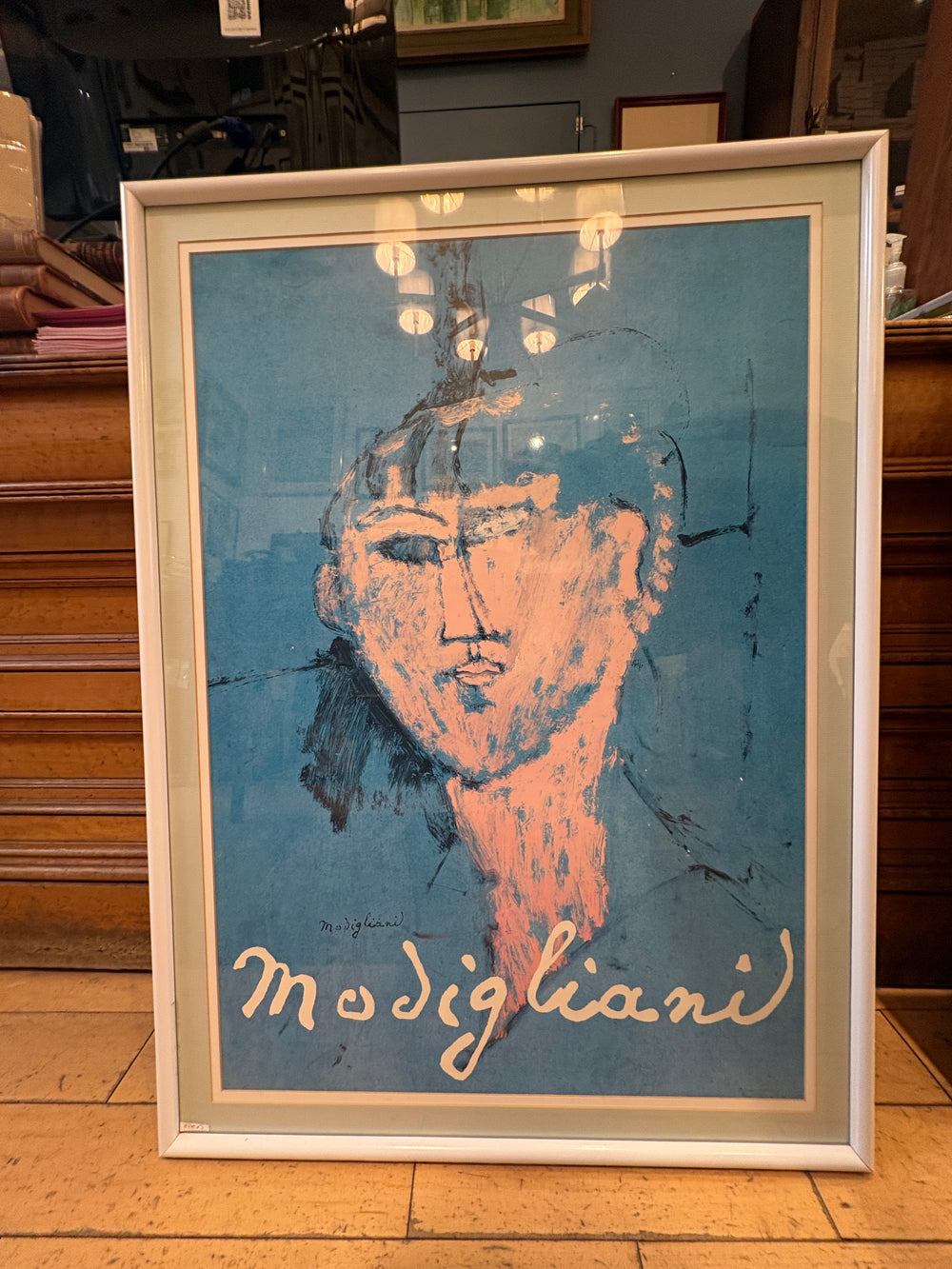 Large Amedeo Modigliani "The Red Head" Poster