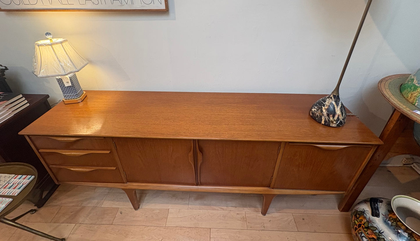 Low Sideboard with 2 Cabinets and 3 Drawers