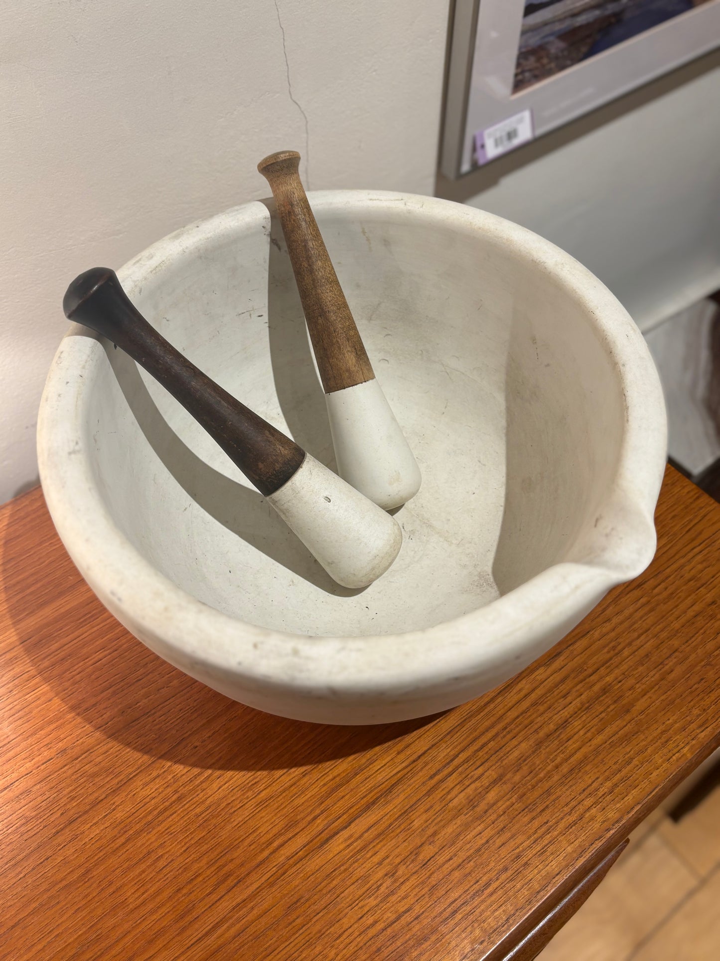 Large Mortar and Pestle