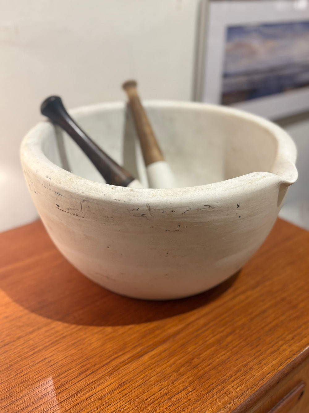 Large Mortar and Pestle