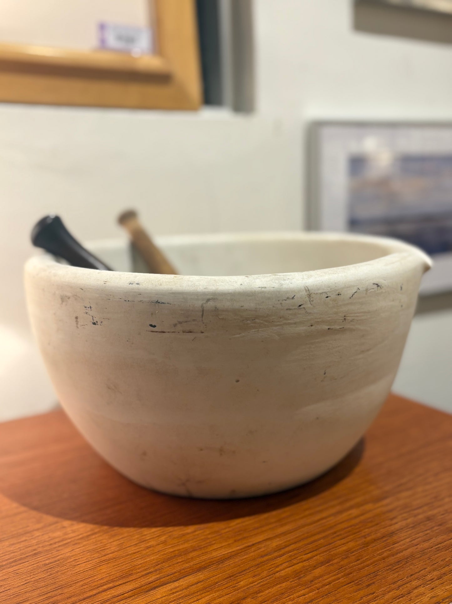 Large Mortar and Pestle