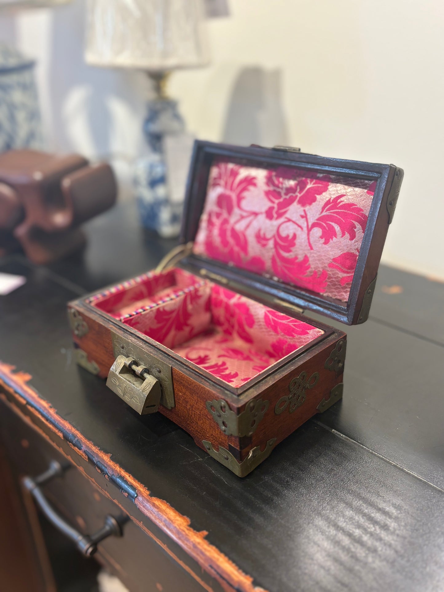 Small Asian Style Jewelry Box