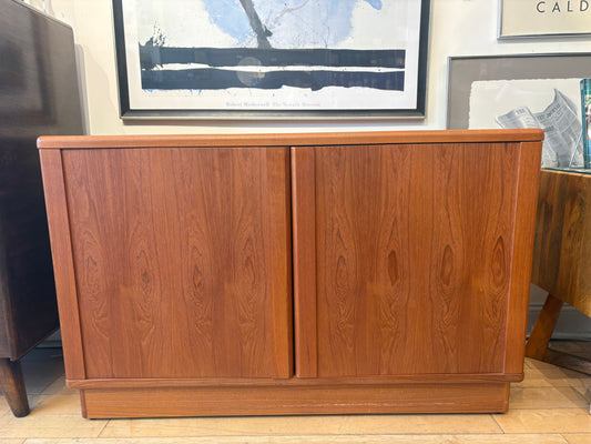 Small 2 Door Teak Sideboard