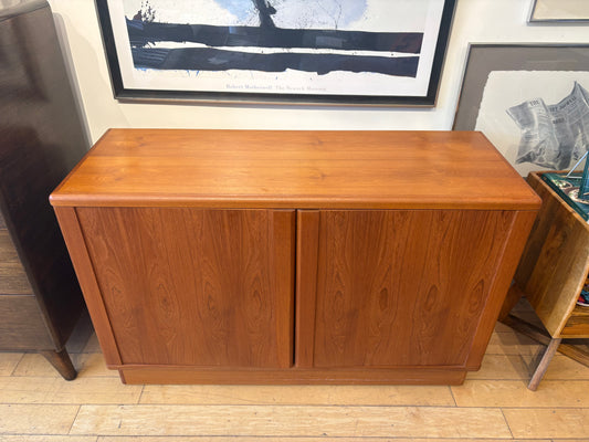 Small 2 Door Teak Sideboard