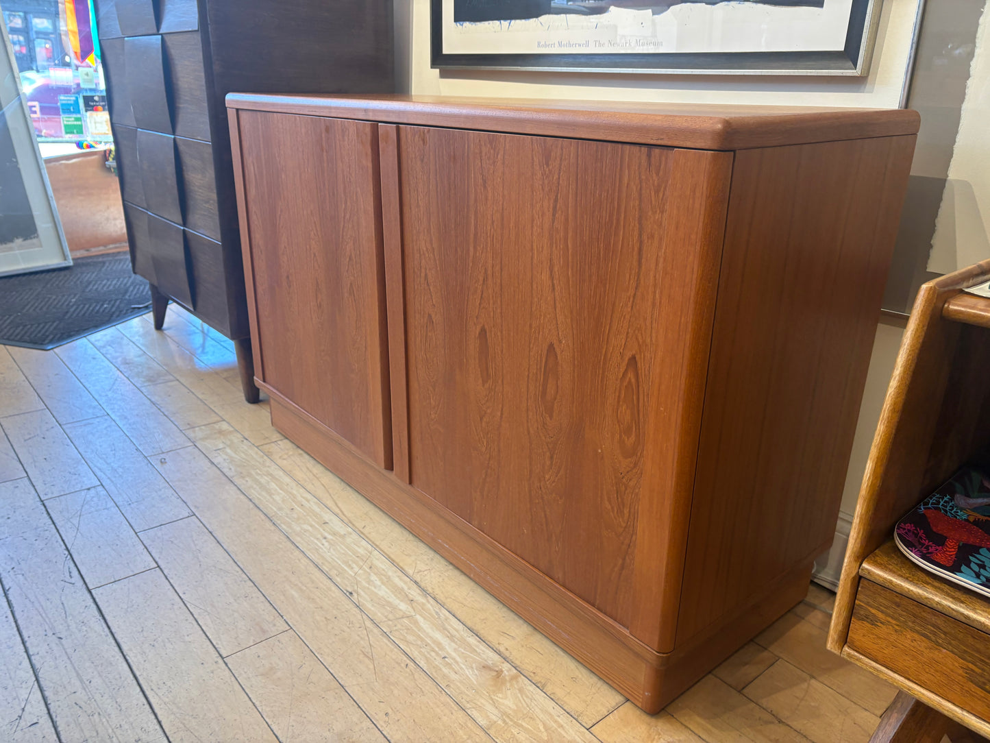 Small 2 Door Teak Sideboard