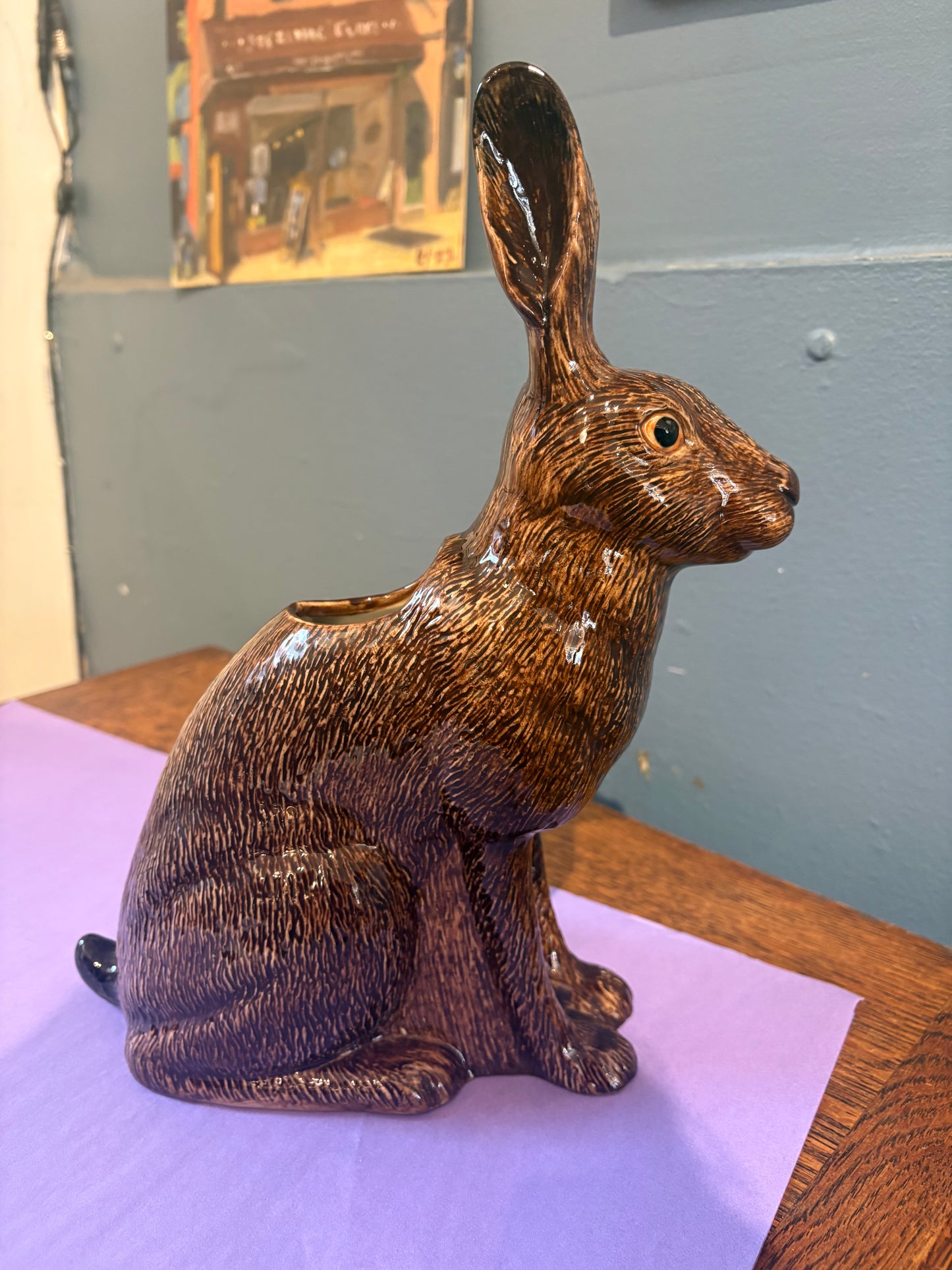Large Hare Flower Vase