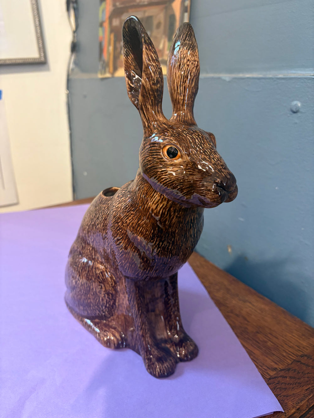 Large Hare Flower Vase