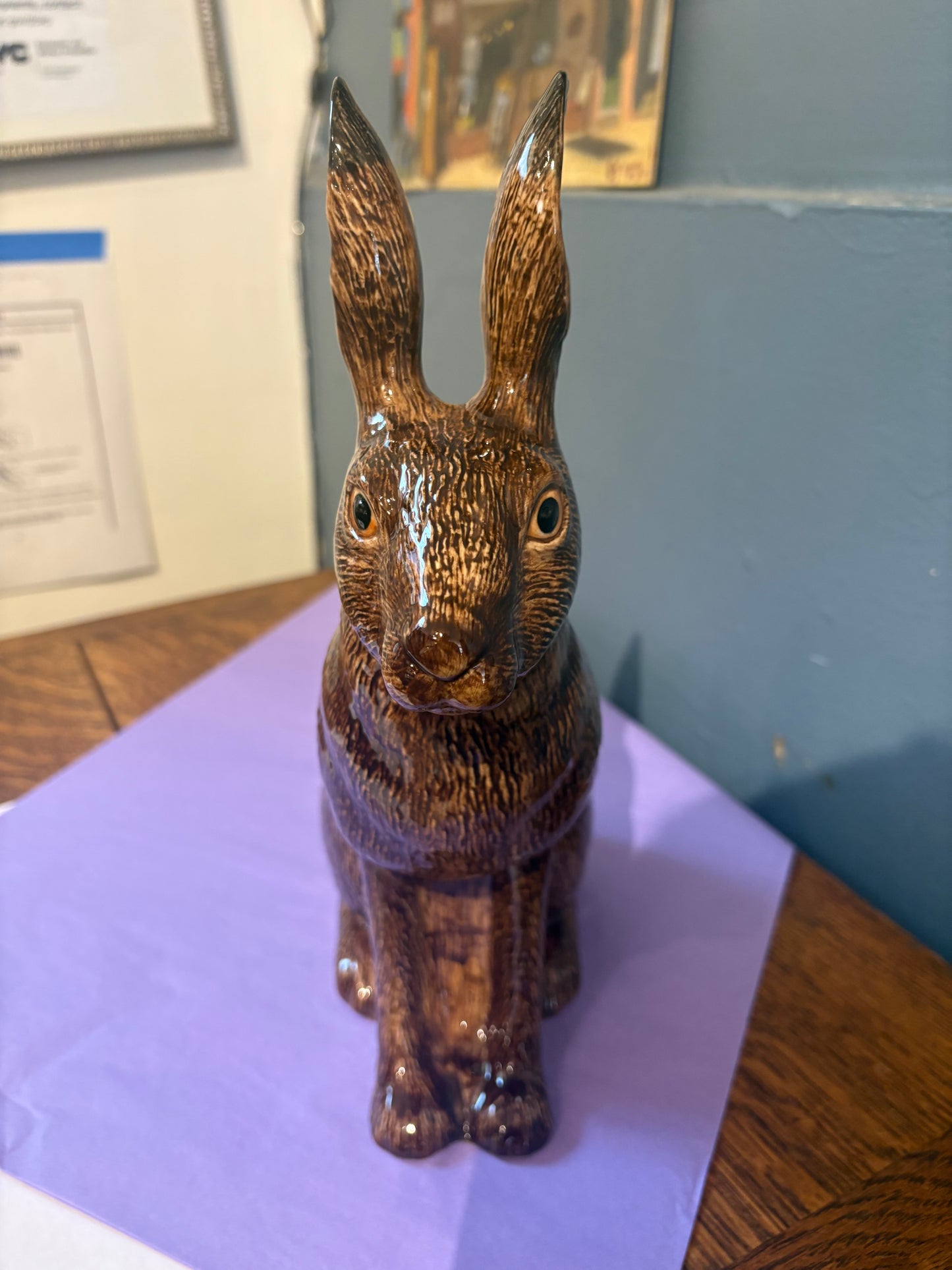 Large Hare Flower Vase