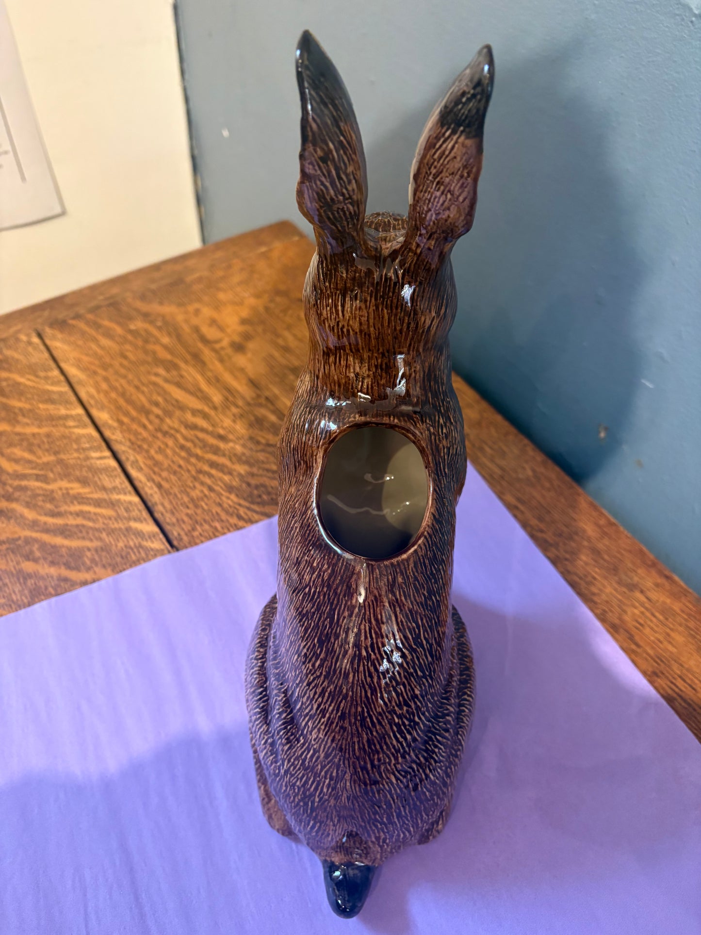 Large Hare Flower Vase