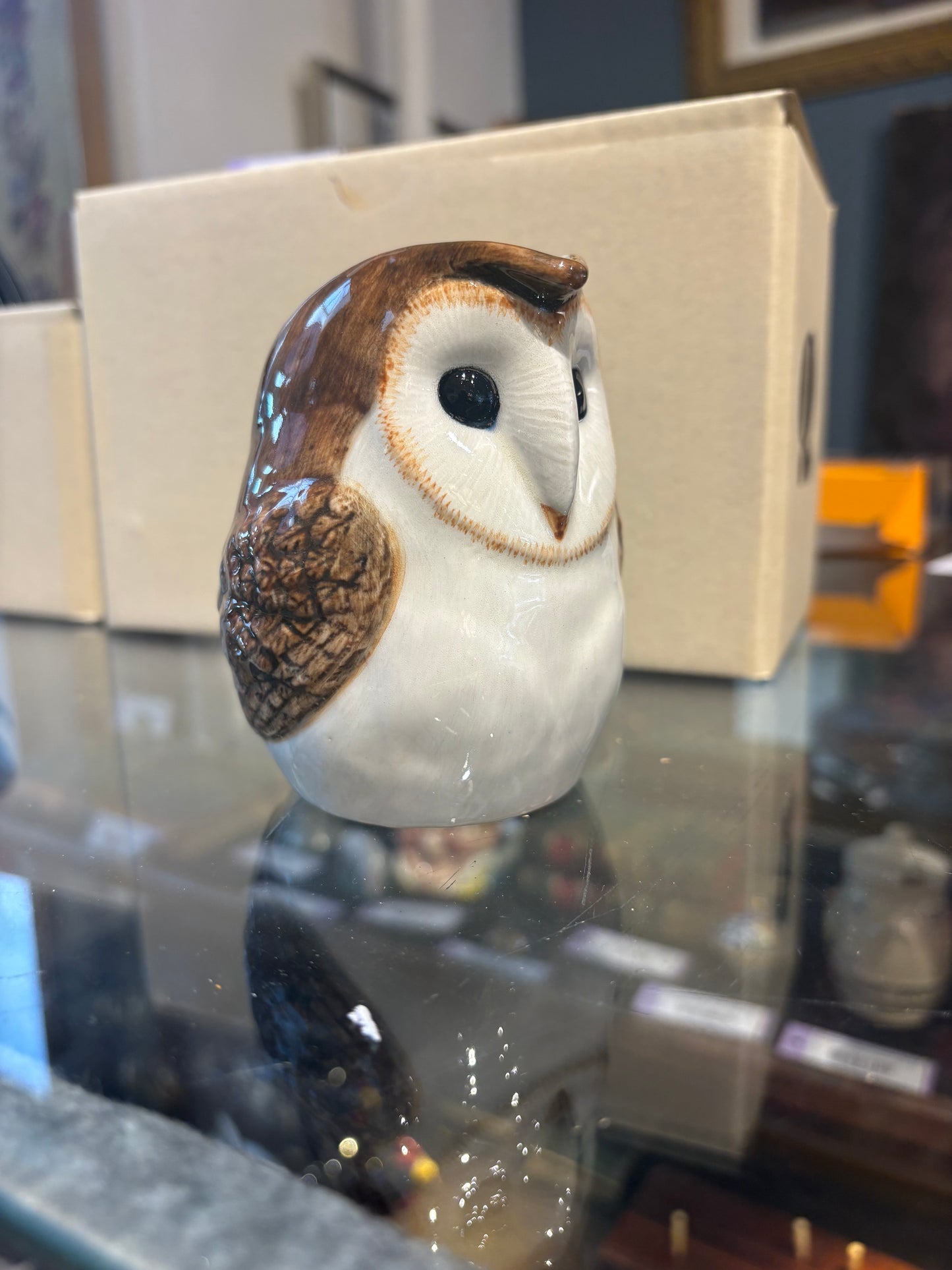 Small Barn Owl Jug