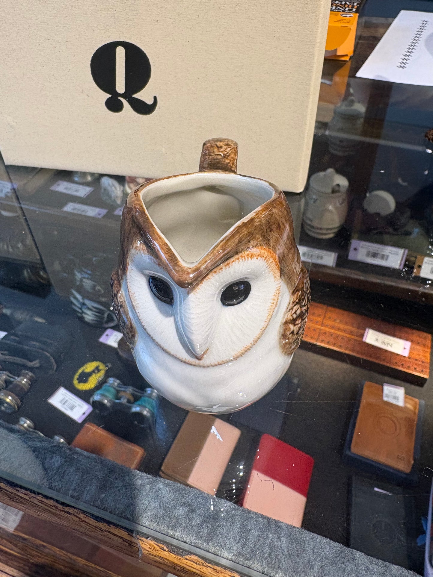 Small Barn Owl Jug
