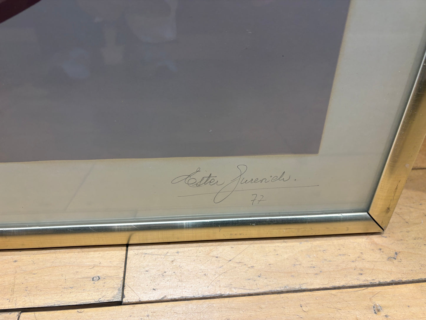 '77 Signed "El Juego como Expresion de Libertad" Abstract Screen Print 45/100