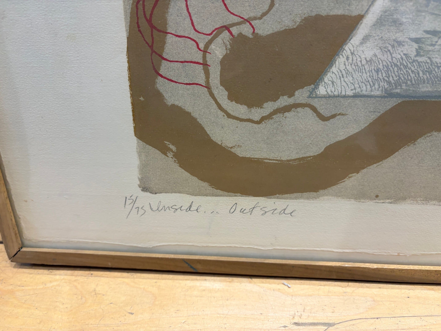 '72 Signed Robert Smith "Inside...Outside" 15/75