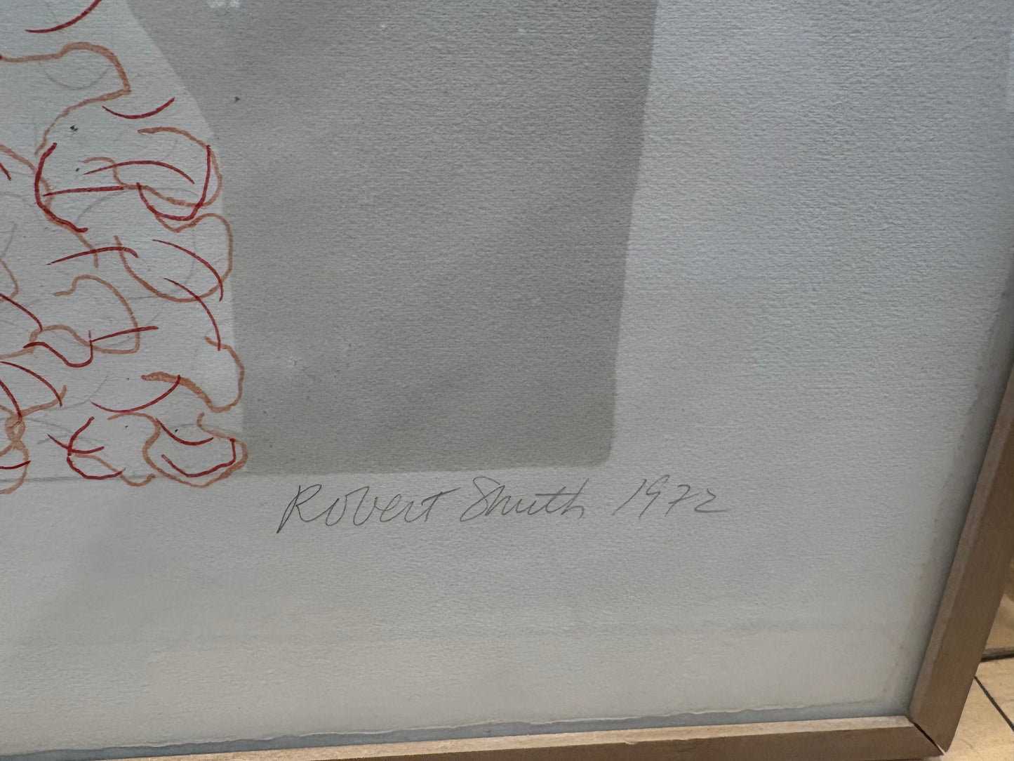 '72 Signed Robert Smith "Bedroom" 15/75