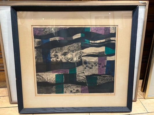 '55 Signed Gerson Lieber "Coral Reef" Etching 12/15