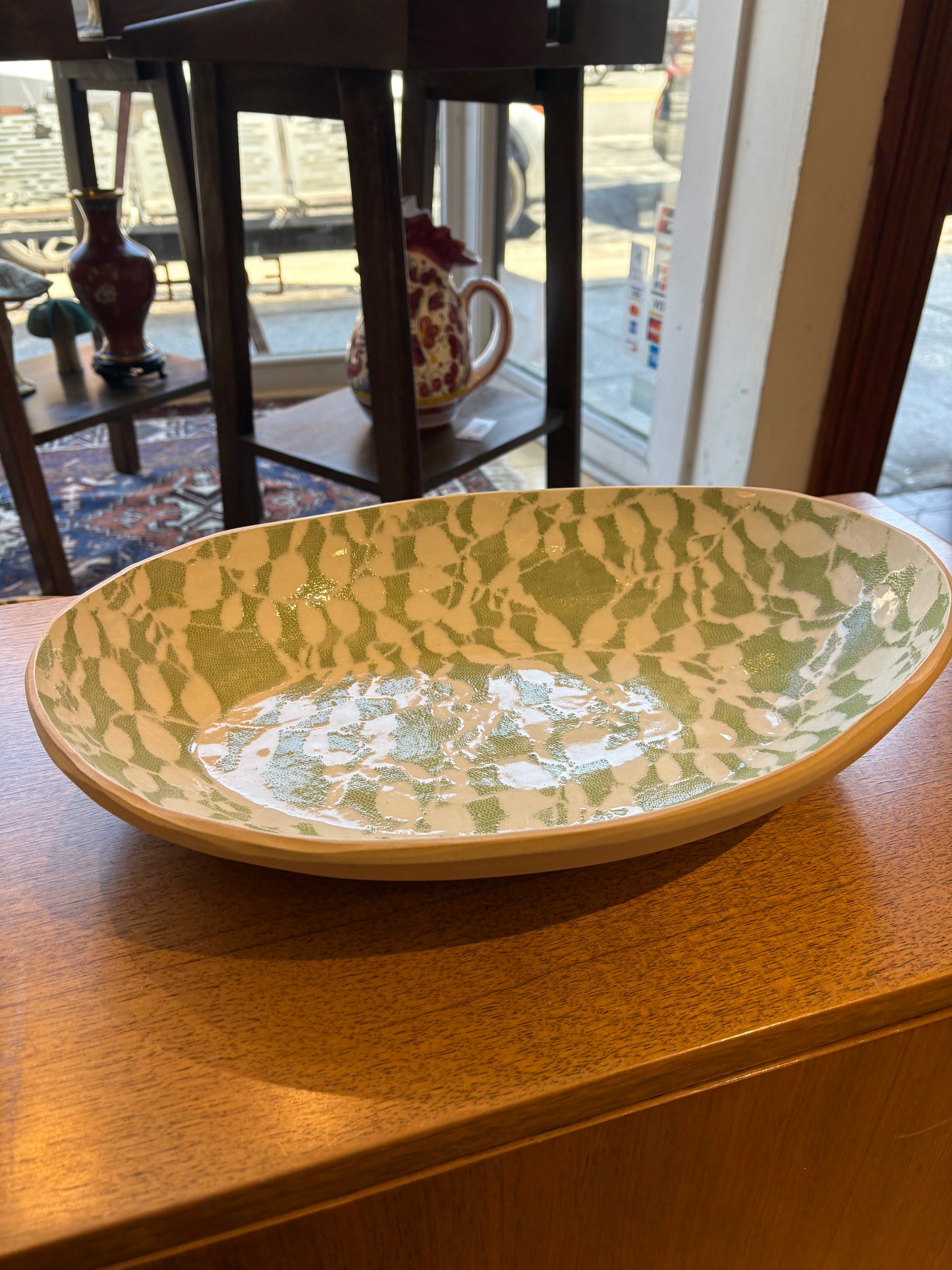 Large Nested Oval Bowl Aspen Citrus