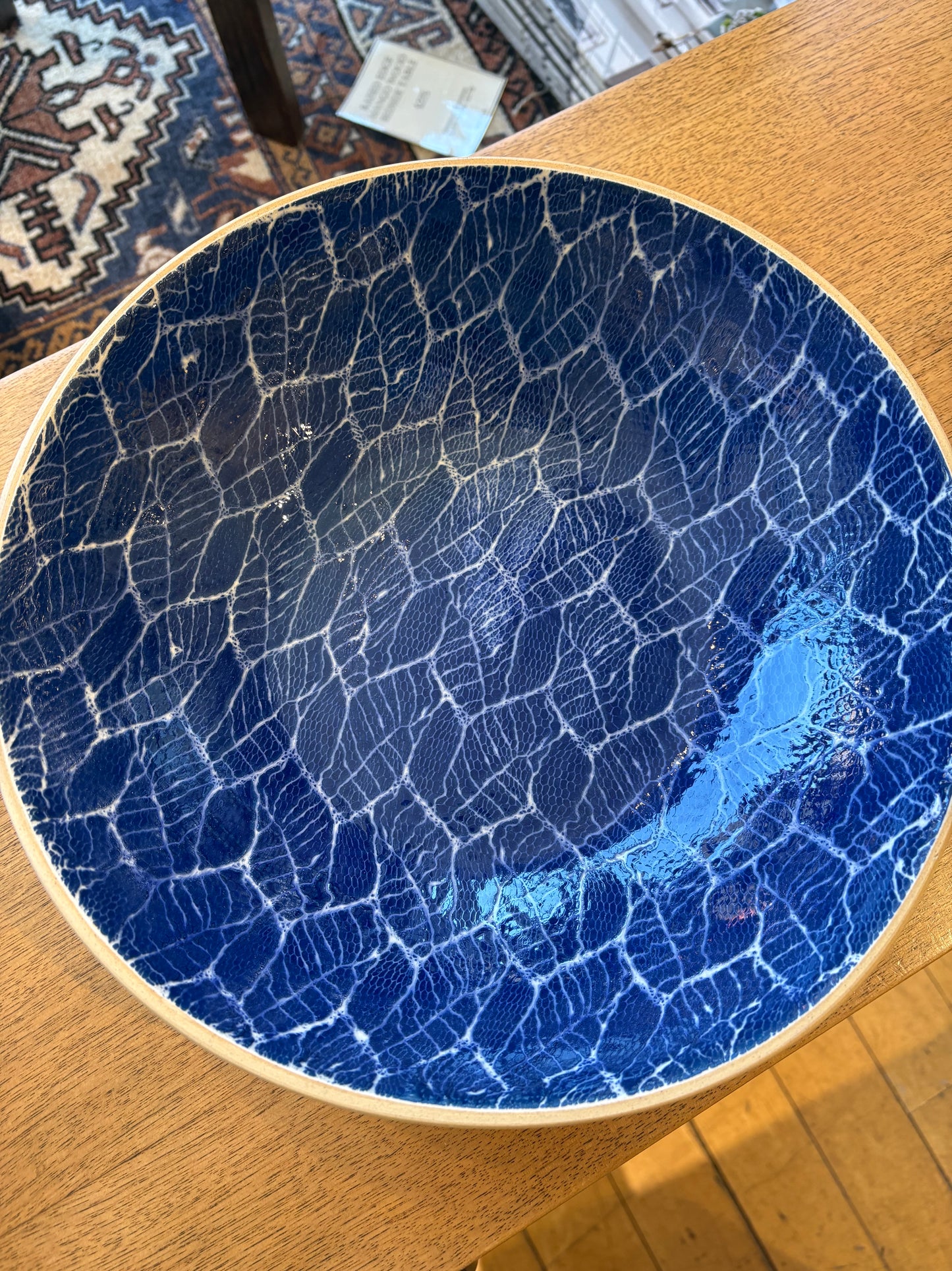 Medium Server Foliage Cobalt