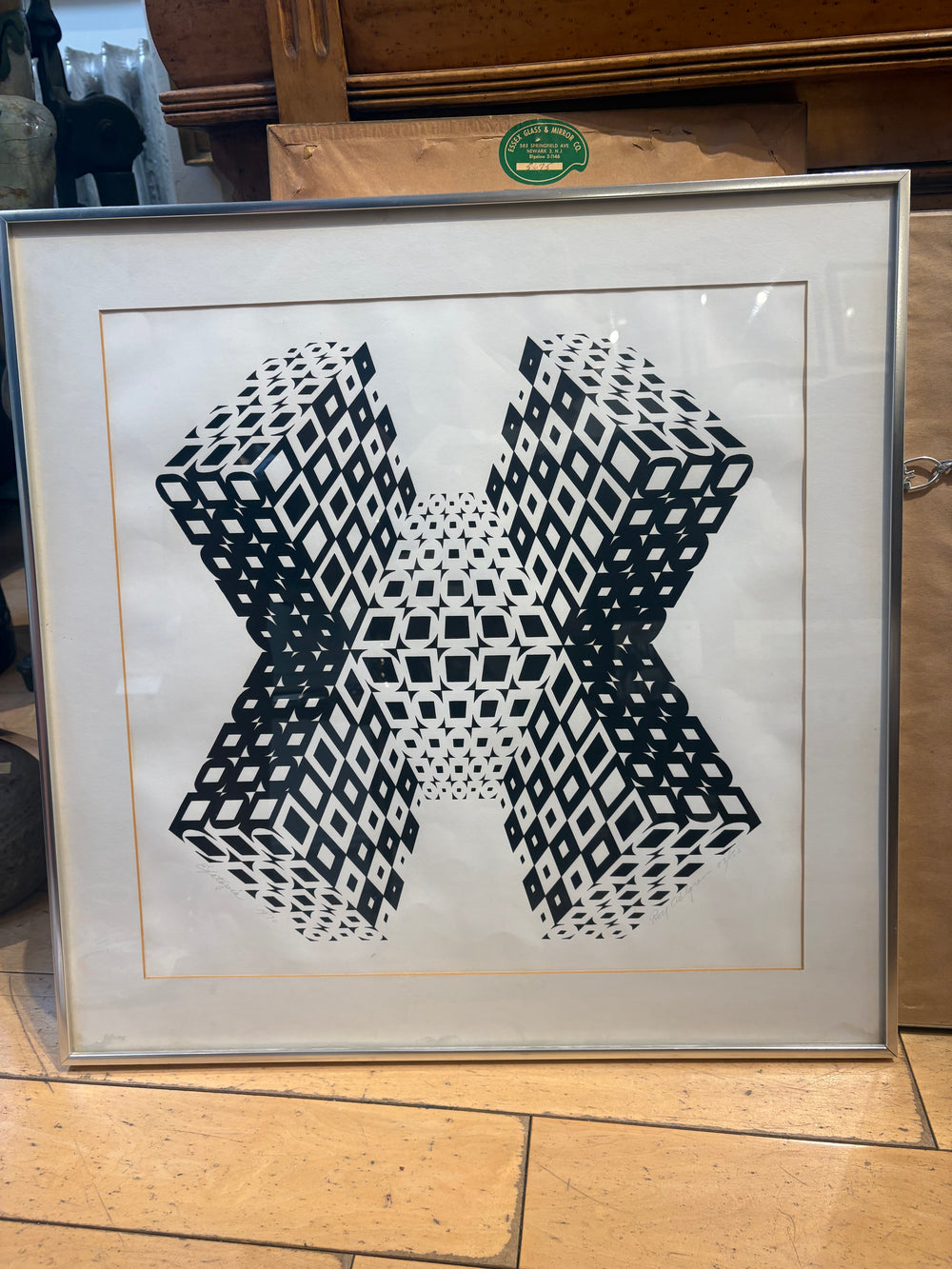 '70 Signed Roy Ahlgren "Exatopia" Serigraph 83/150