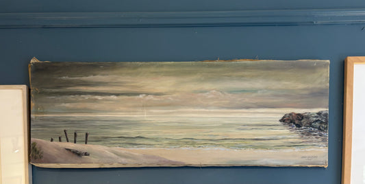 '65 Signed John Haitsma Beachscape Painting
