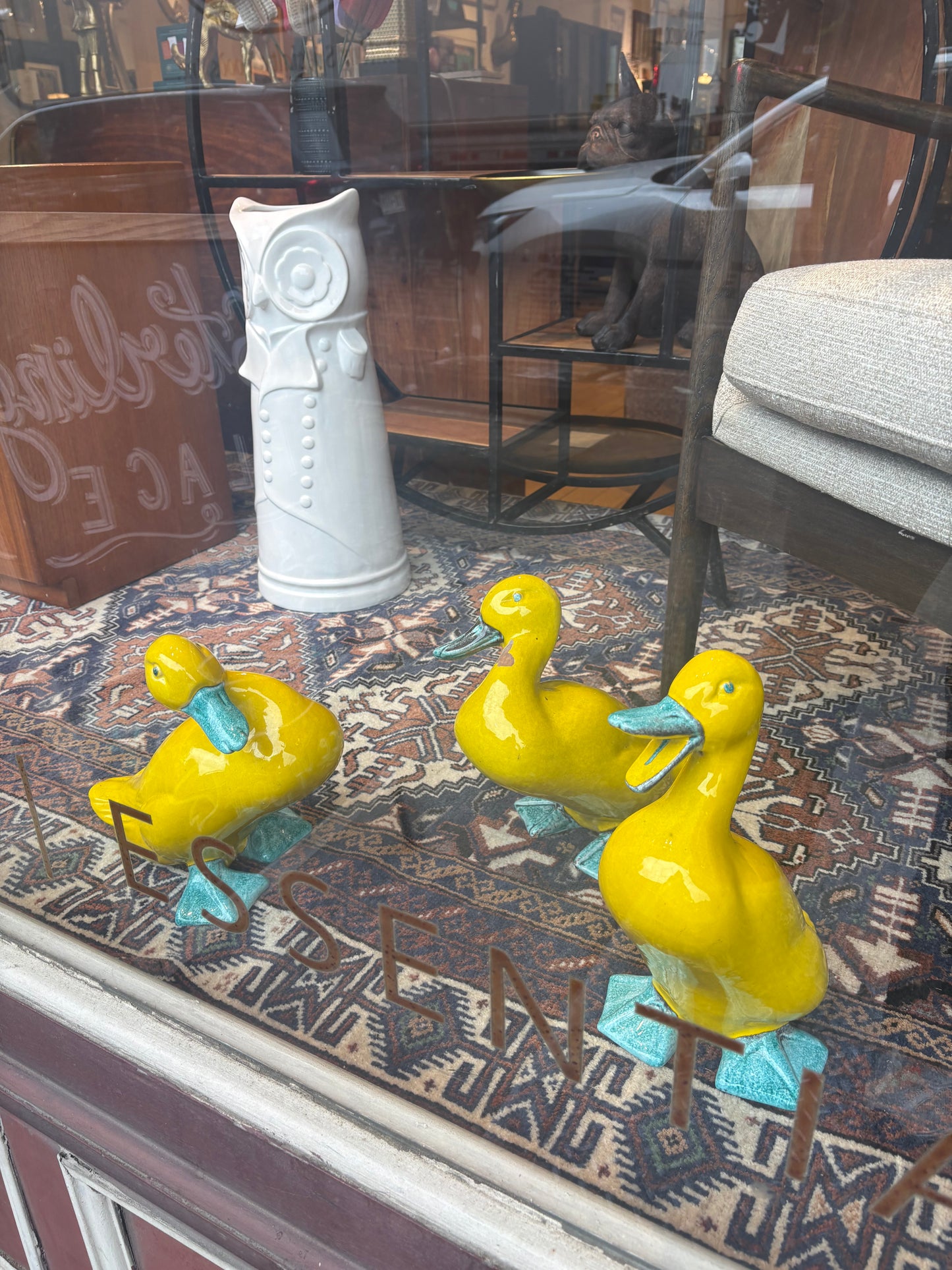 Italian Glazed Ceramic Duck