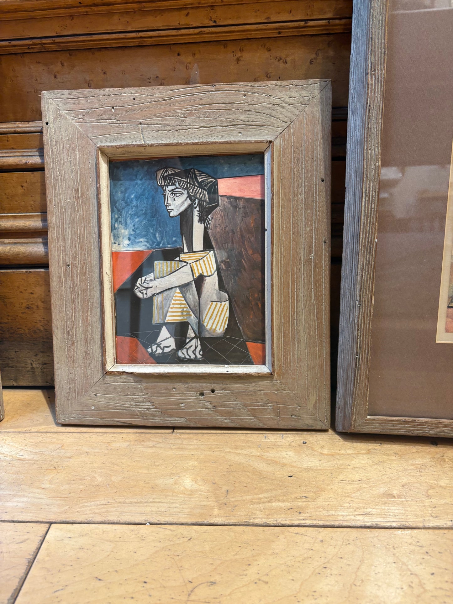 Small Print of Picasso's "Jaqueline with Joined Hands"