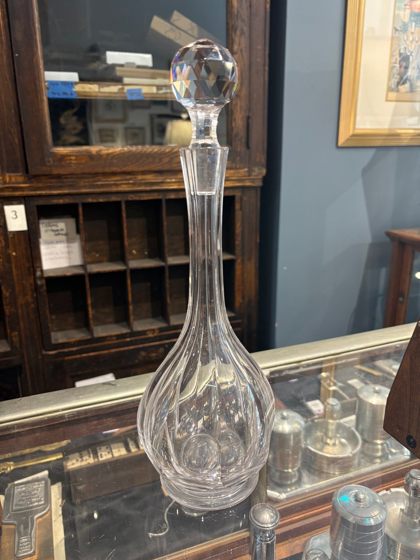 Vintage Crystal Decanter