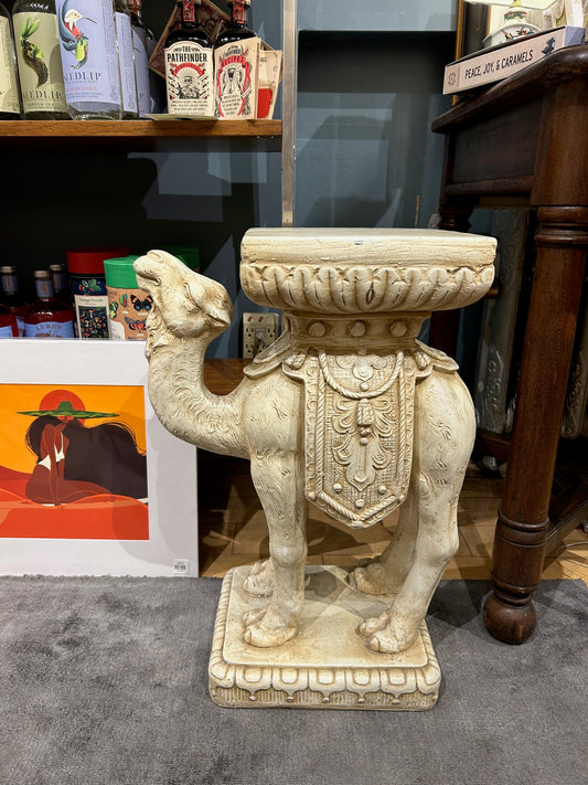 Vintage Camel Side Table