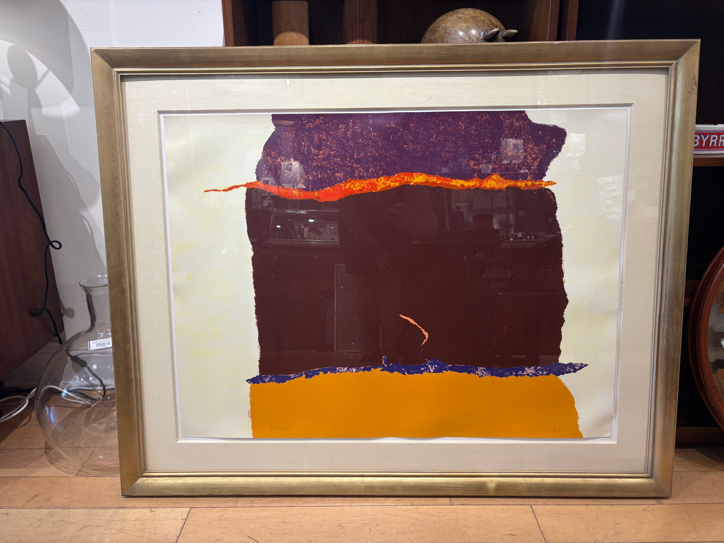 Signed Theodoros Stamos Untitled Abstract Artist's Proof Lithograph