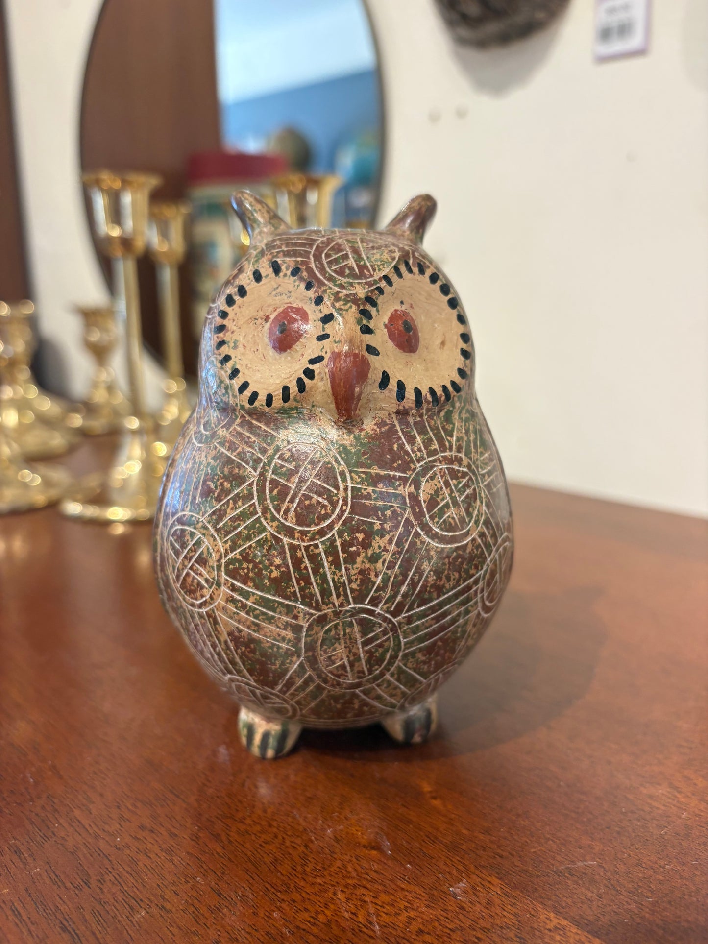 Nicaraguan Owl- Shaped Ocarina