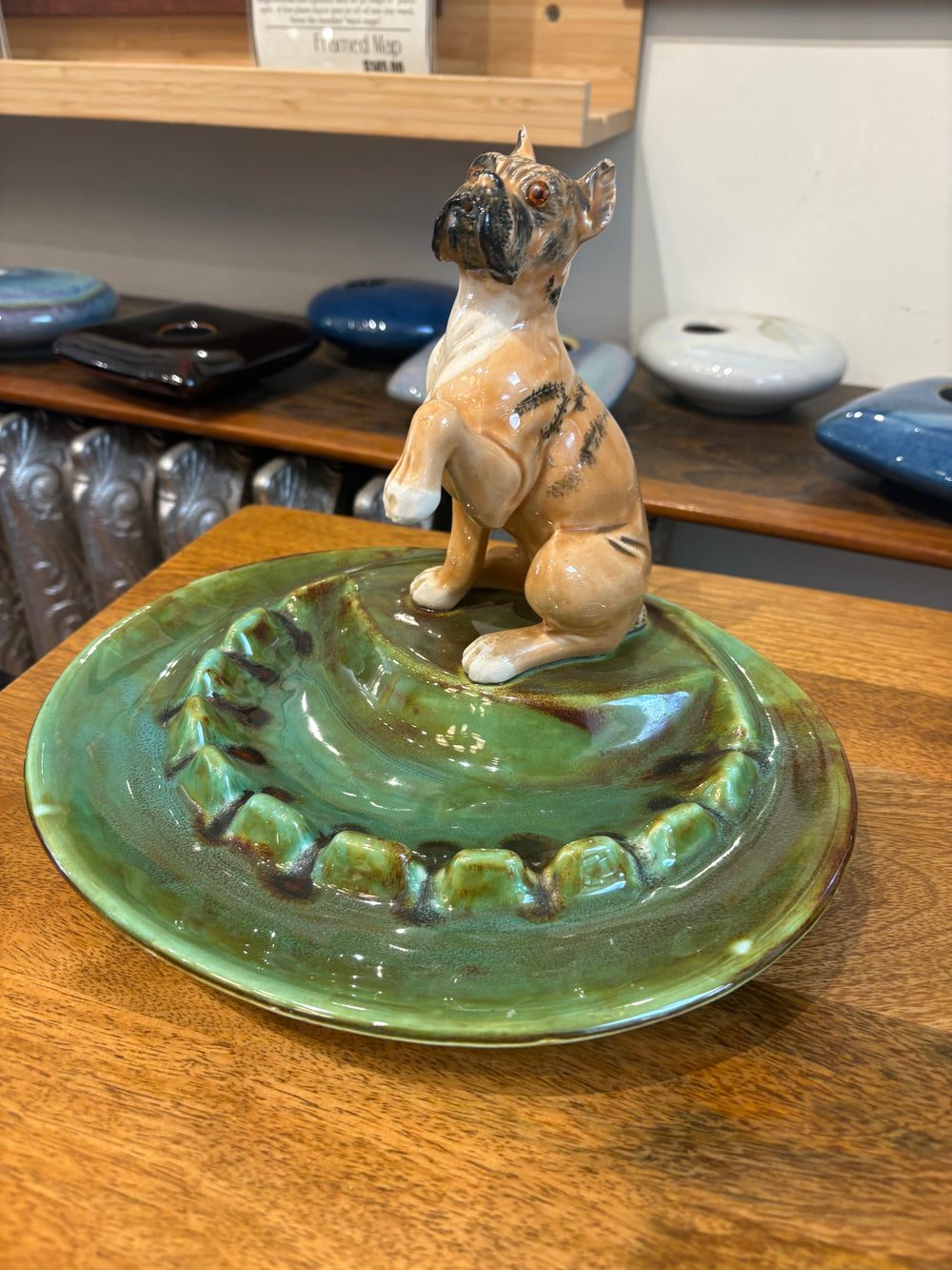 Boxer Ceramic Ashtray