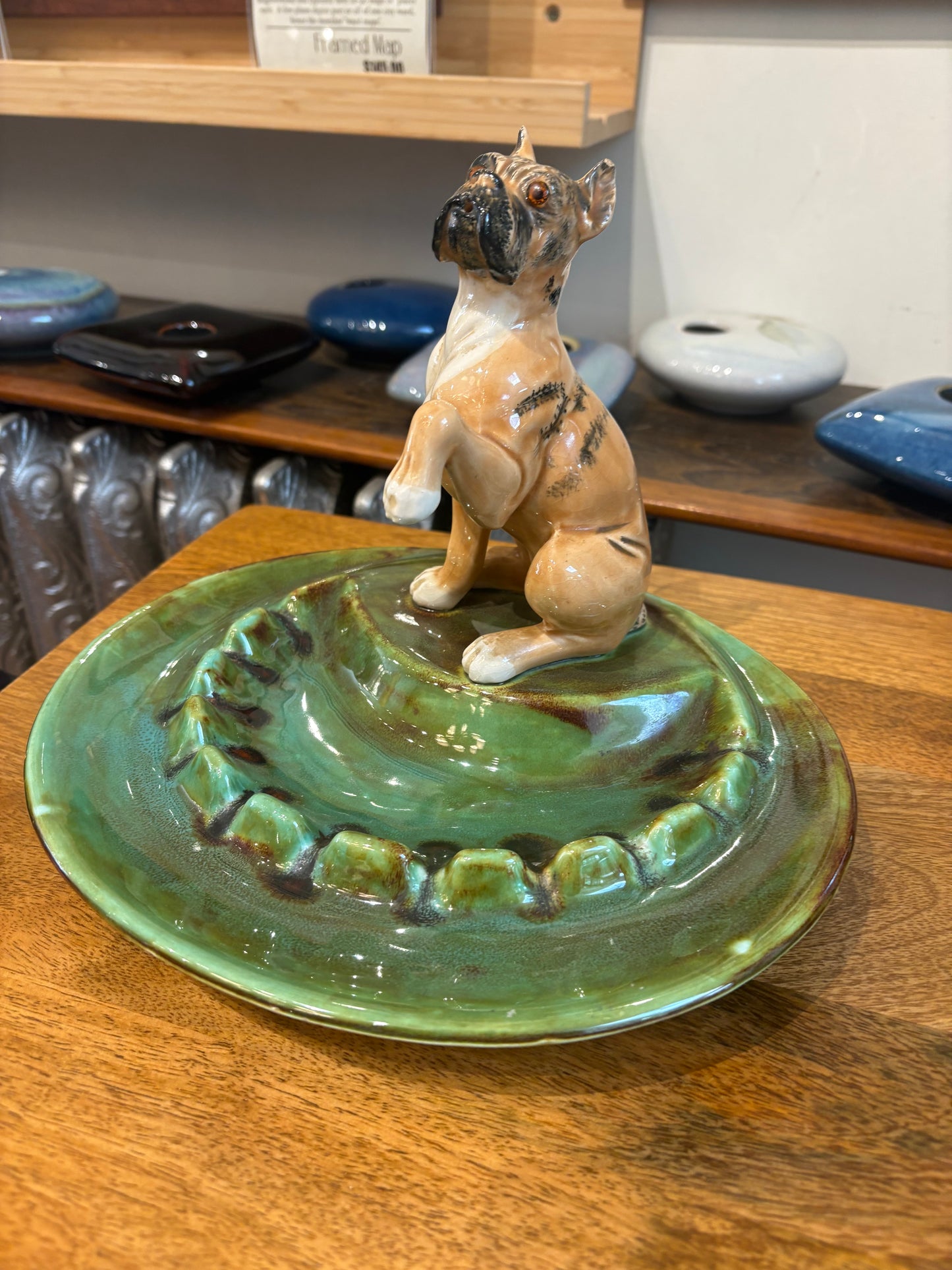 Boxer Ceramic Ashtray