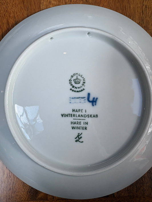 Pair of Danish Ceramic Decorative Plates