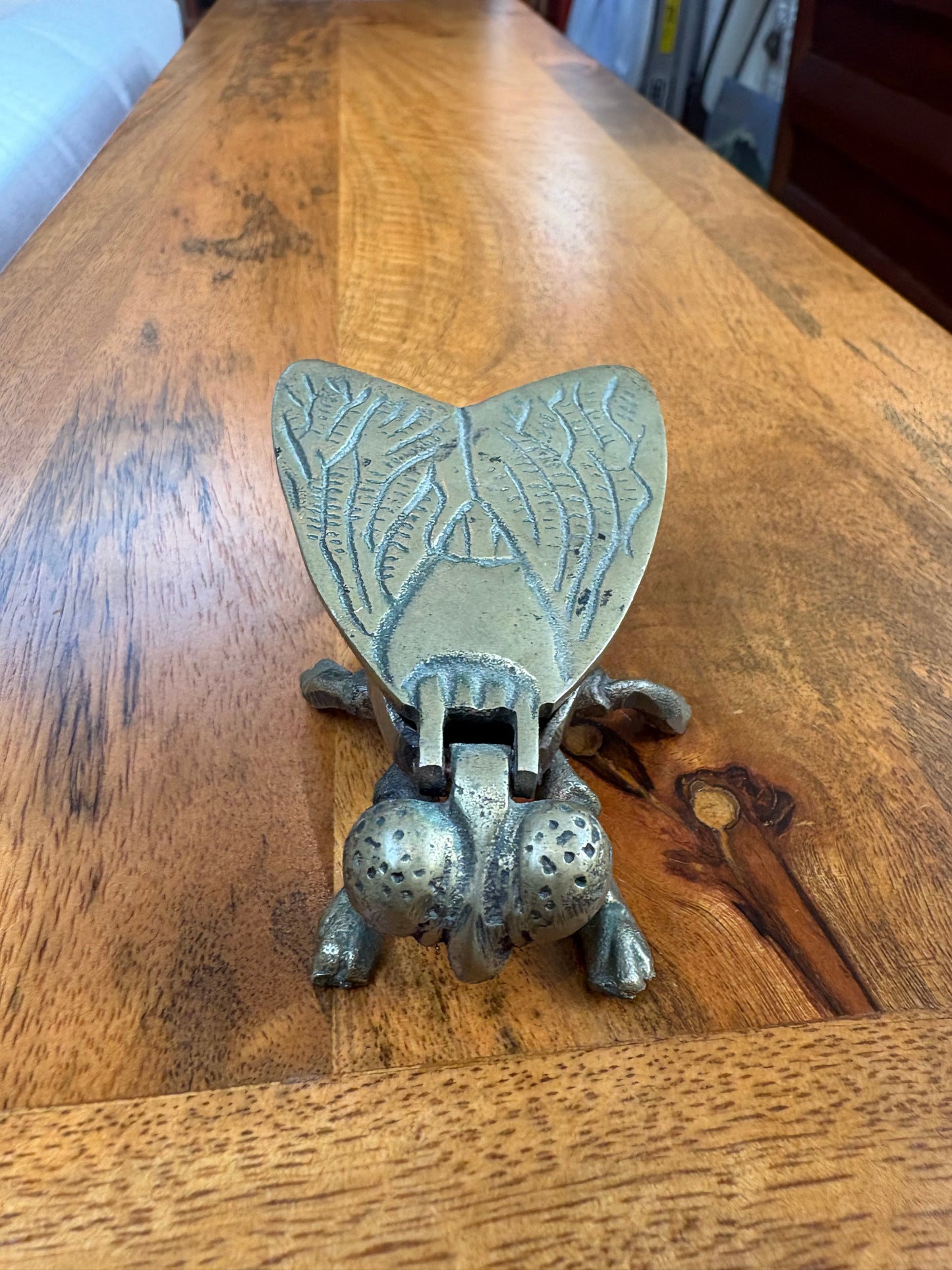 Vintage Brass Fly Ashtray