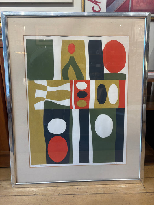 Signed Donna Jaggard "The Archer" Silkscreen Print 163/300