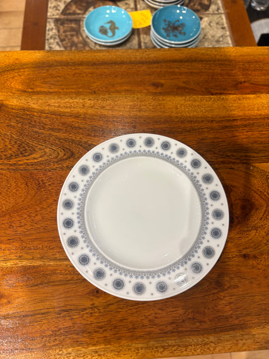 Set/4  1960s Rosenthal "EisBlume" 6.25" Plates