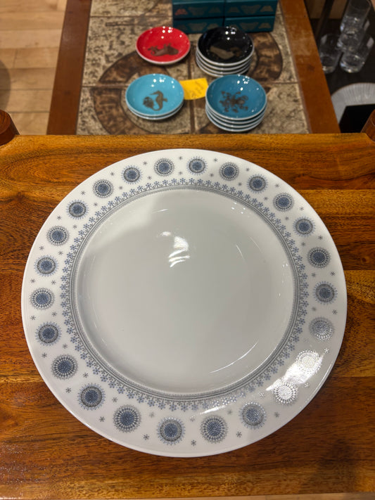 Set/4 1960s Rosenthal "EisBlume" 10.5" Plates