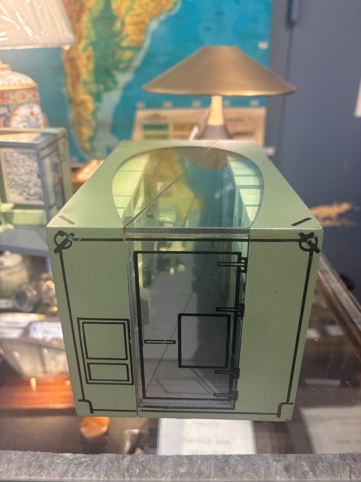 1970's Wooden Command Center Folding Diorama: TOS