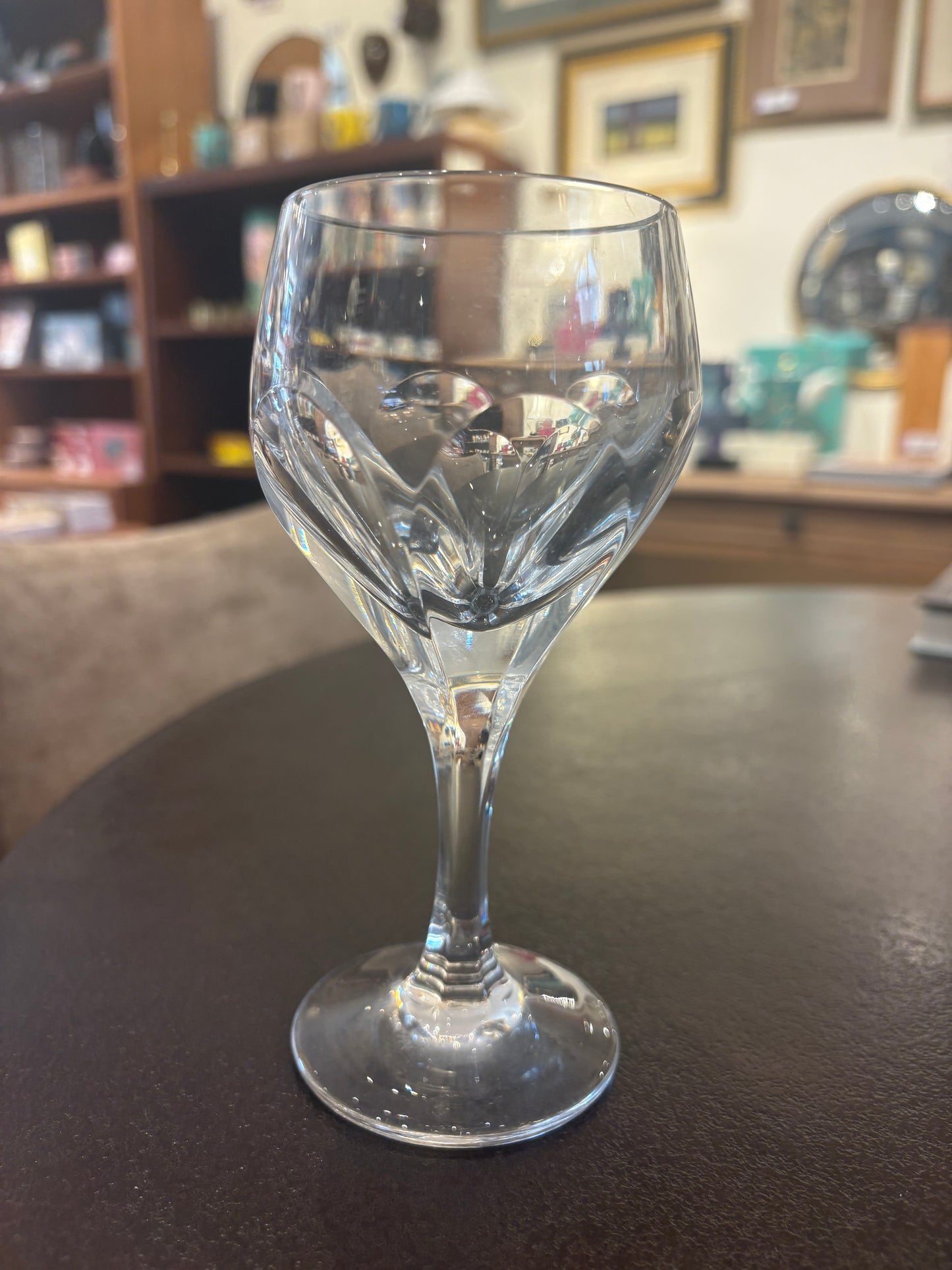 Pair of Vintage Gorham Crystal Goblets