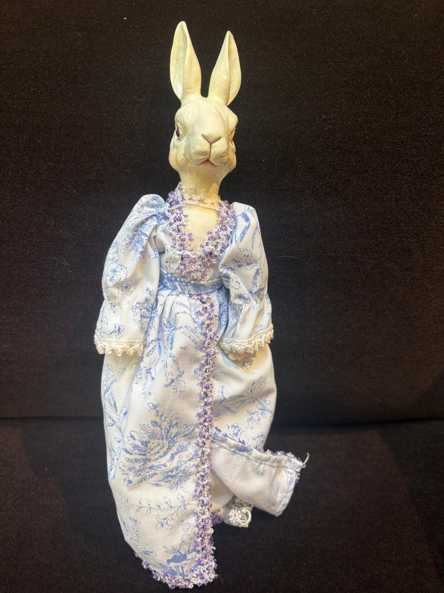 Vintage Bunny Doll In Dress