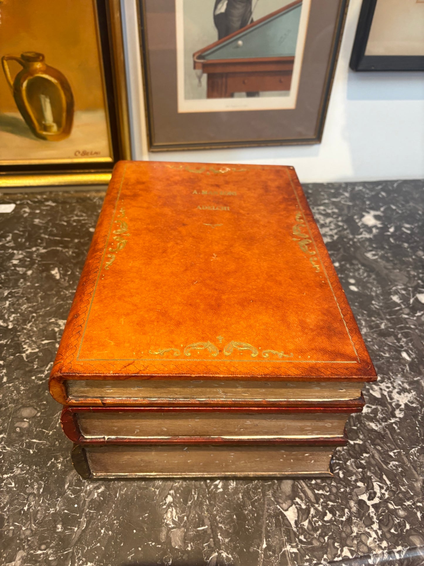 Stack of Books Secret Box