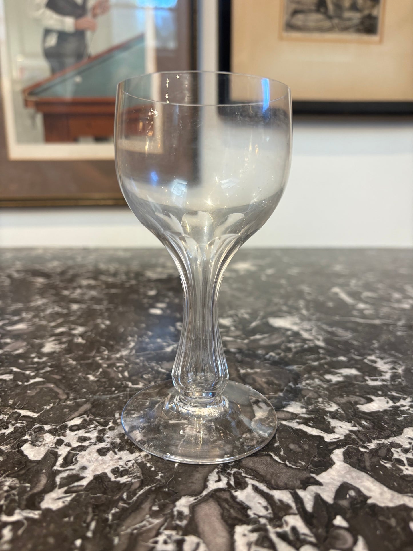 Set of 6 Vintage Hollow Stem Champagne Coupes