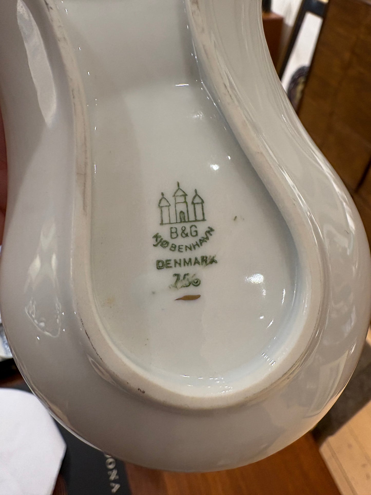 Vintage Danish Porcelain Snack Saucer