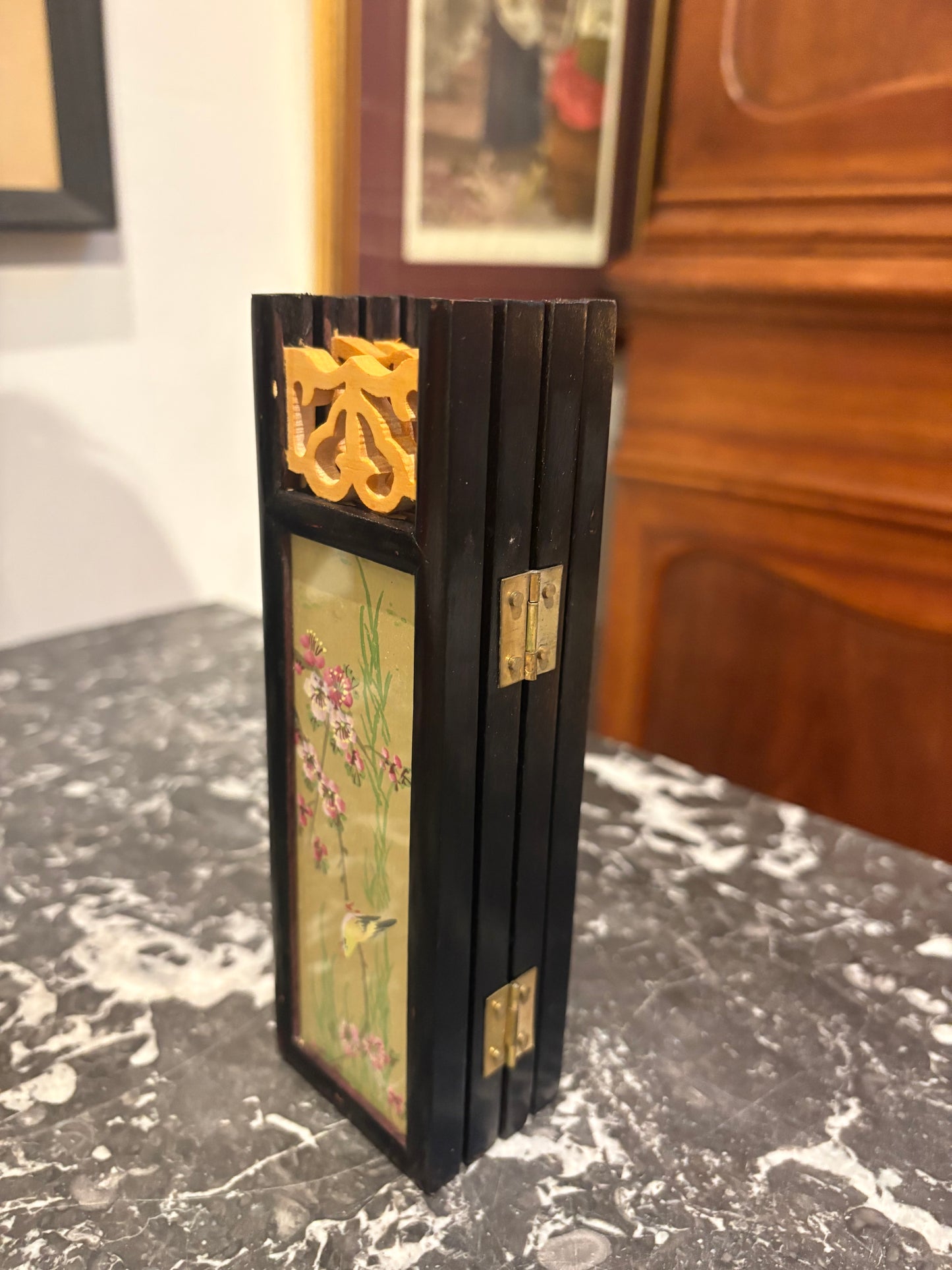 Miniature Asian Folding Sreen