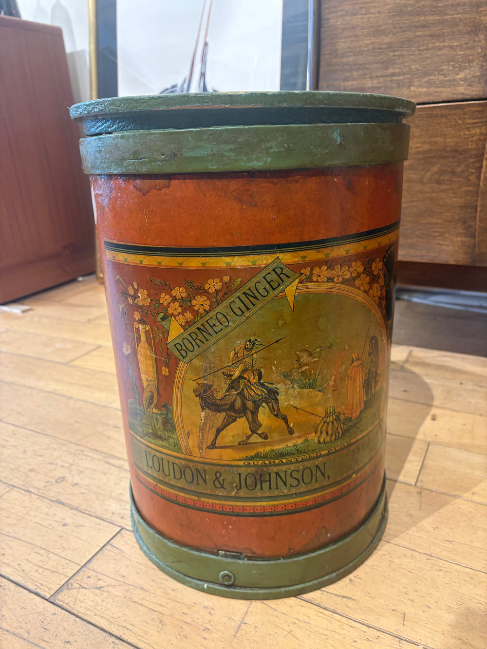 Louden and Johnson Borneo Ginger Container