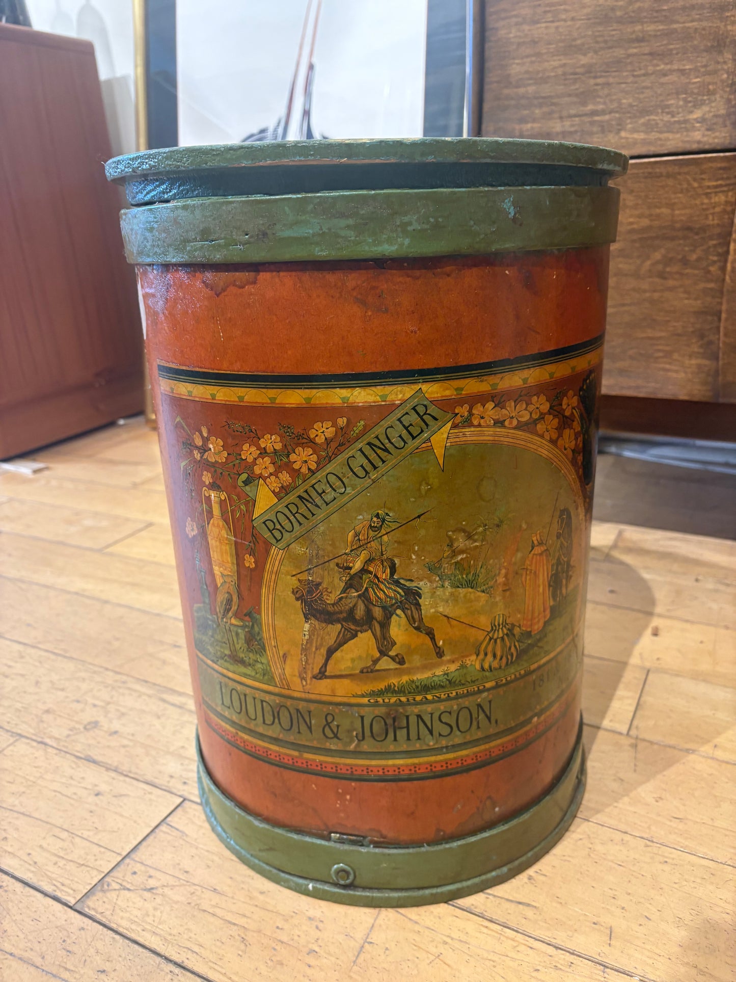 Louden and Johnson Borneo Ginger Container