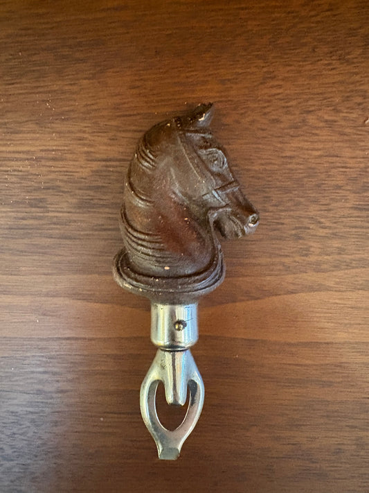 Vintage Syroco Carved Horse Head Bottle Opener