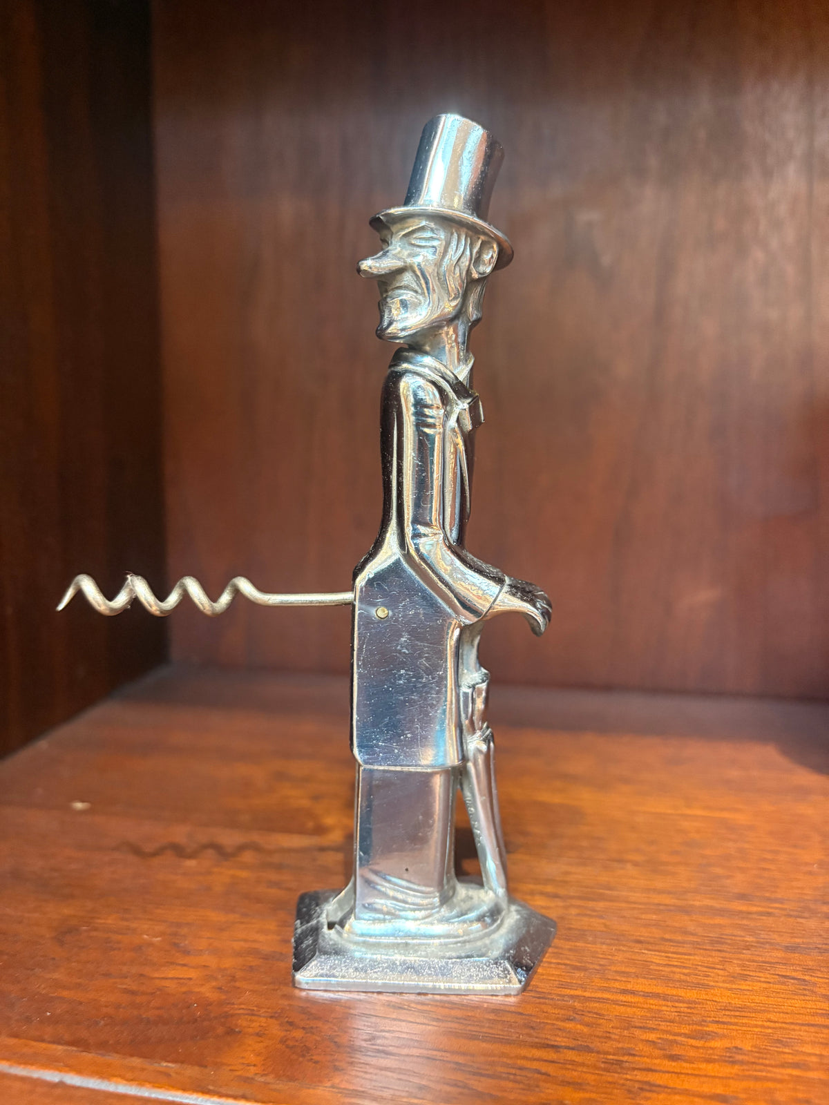 Turning Head "Old Sniffer" Corkscrew/Bottle Opener