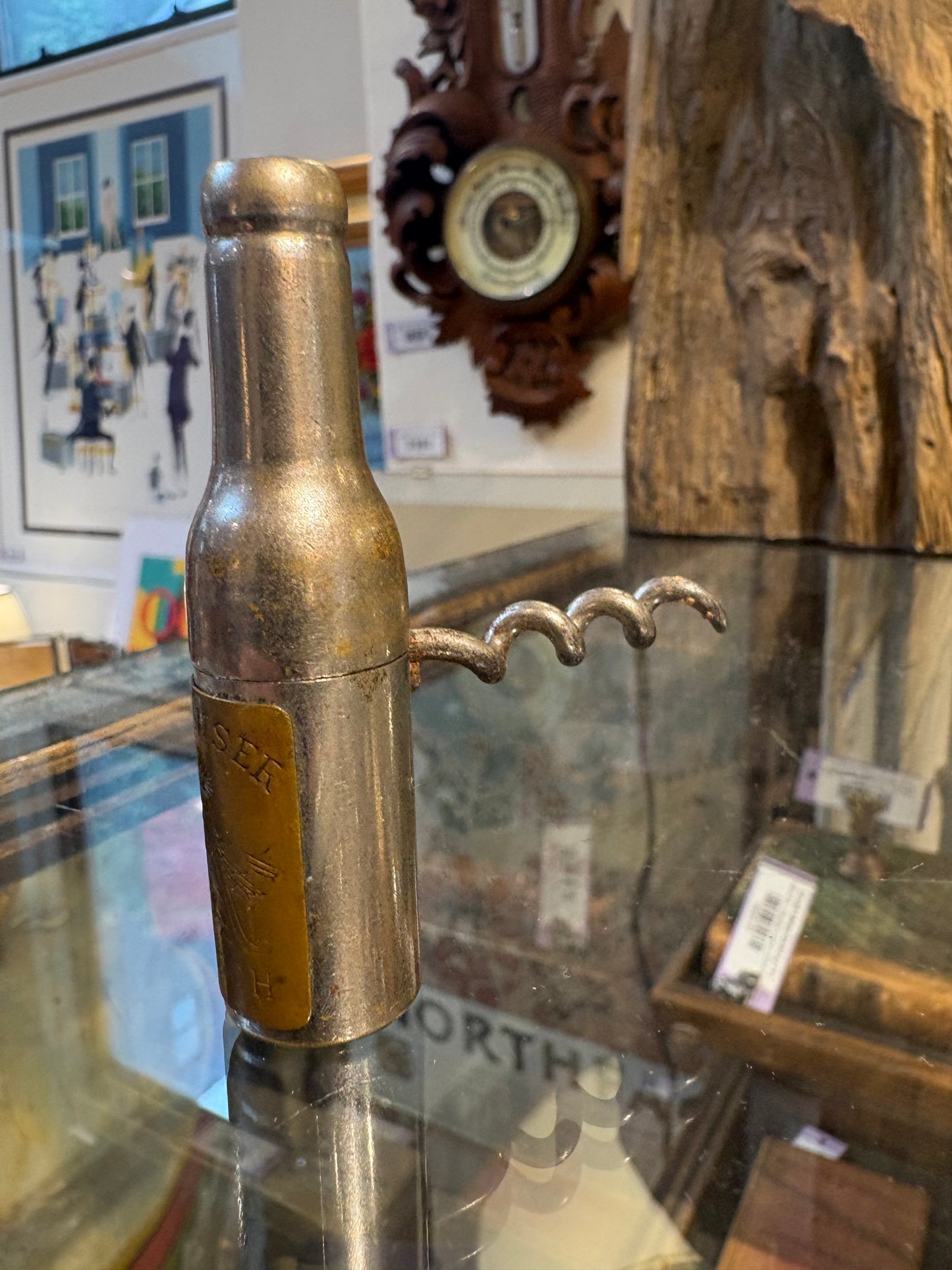 Anheuser Bush Advertising Bottle Corkscrew