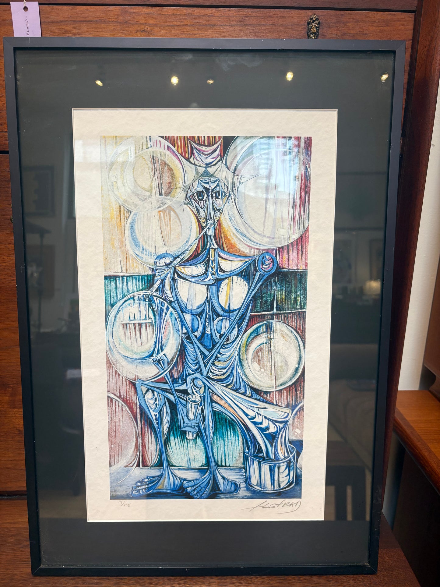 Signed Alberto Lestrad Giclee Print 14/195
