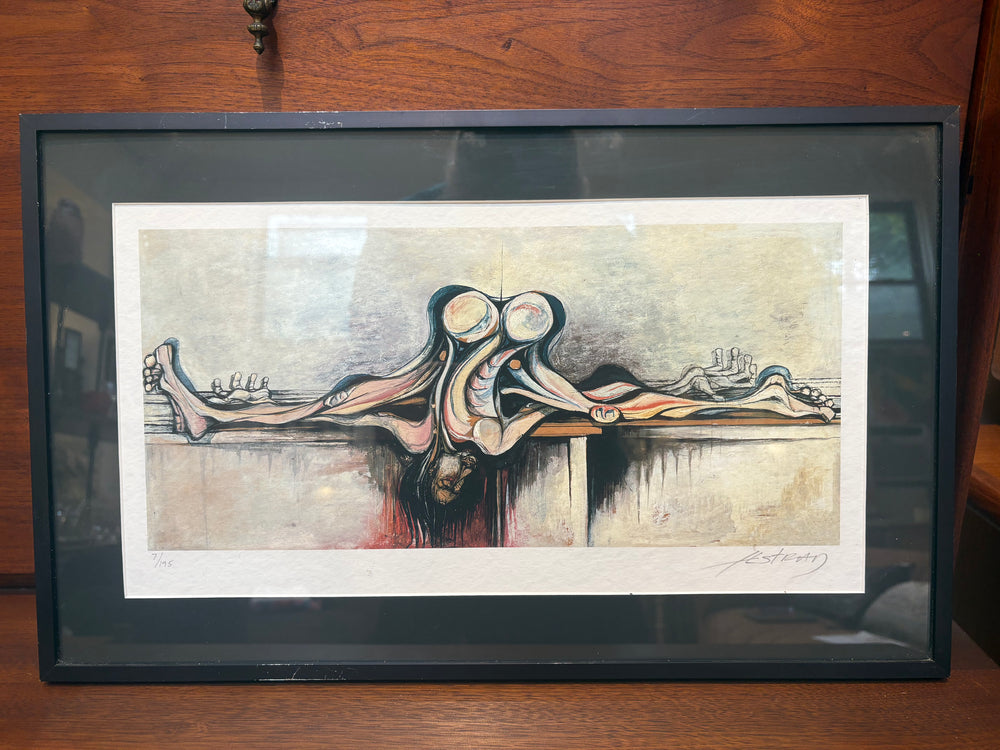 Signed Alberto Lestrad "Sans Titre" Giclee Print 7/195